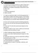 COLIBRI NJ REAL ESTATE EXAM ALL QUESTIONS AND WELL ELABORATED ANSWERS TOP RATED VERSION FOR ALREADY A GRADED WITH EXPERT FEEDBACK &vert;NEW AND REVISED