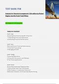 Test bank for Analysis for financial management 13th edition by Robert  Higgins Jennifer Koski Todd Mitton All Chapters 1-9 Complete
