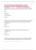 ICC U2 UST Decommissioning Exam &vert; Latest Questions & Answers 2025&sol;2026 &vert; 100&percnt; PASS