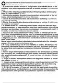 Practice PMHNP-BC Exam Questions 2023-2024