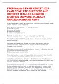 FPQP Module 5 EXAM NEWEST 2025 EXAM COMPLETE QUESTIONS AND CORRECT DETAILED ANSWERS &lpar;VERIFIED ANSWERS&rpar; &vert;ALREADY GRADED A&plus;&vert;&vert;BRAND NEW&excl;&excl;