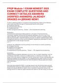 FPQP Module 1 EXAM NEWEST 2025 EXAM COMPLETE QUESTIONS AND CORRECT DETAILED ANSWERS &lpar;VERIFIED ANSWERS&rpar; &vert;ALREADY GRADED A&plus;&vert;&vert;BRAND NEW&excl;&excl;