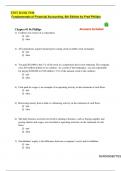 Test Bank - for Fundamentals of Financial Accounting&comma; 8th Edition by Fred Phillips&comma; All Chapters Fully Covered &vert; Complete Guide A&plus;&vert;LATEST UPDATE&period;