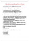 HSS 387 Final Exam Study Guide A&plus; Graded 