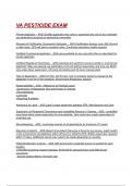 VA PESTICIDE EXAM QUESTIONS WITH CORRECT ANSWERS 2025&sol;2026&lpar; A&plus; GRADED 100&percnt; VERIFIED&rpar;&period;