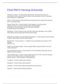 Final PN111 Herzing University 2025 Questions with Correct Answers&vert; New Version with complete solutions