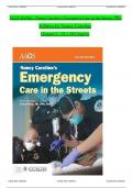EMS Systems TEST BANK - Nancy Caroline&rsquo;s Emergency Care in the Streets&comma; 9th  Edition by Nancy Caroline Chapters 1 - 53 &vert; All Chapters