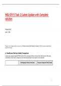 WGU D515 Task 2&vert;Latest Update with Complete solution