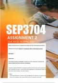SEP3704 Assignment 1 2025 - Due 15 April 2025
