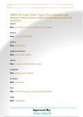 ABRSM All Grade 5 Music Theory Terms Questions with  Detailed Verified Answers &lpar;100&percnt; Correct Answers&rpar; &sol;Already  Graded A&plus; attacca Ans&colon; go straight to the next section of music &lpar;italian
