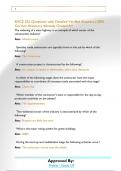 ENCE 325 Questions with Detailed Verified Answers &lpar;100&percnt;  Correct Answers&rpar; &sol;Already Graded A&plus;