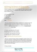 EnCE Practice Test Questions with Detailed Verified  Answers &lpar;100&percnt; Correct Answers&rpar; &sol;Already Graded A&plus;