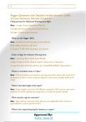 Flagger Questions with Detailed Verified Answers &lpar;100&percnt;  Correct Answers&rpar; &sol;Already Graded A&plus; 3 Step process for Advanced Warning Area Signs