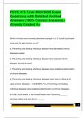 PSYC 375 Final 2024&sol;2025 Exam  Questions with Detailed Verified  Answers &lpar;100&percnt; Correct Answers&rpar; &vert;  Already Graded A&plus; 