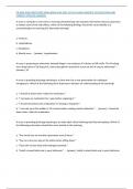  PN MED SURG PROCTORED EXAM BANK 2024-2025 ACTUAL EXAM COMPLETE 350 QUESTIONS AND CORRECT DETAILED ANSWERS