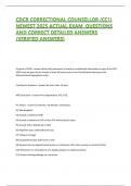PACKAGE DEAL>>ALL ABOUT&colon; 2025 CDCR MAJOR 2 EXAM QUESTIONS AND ANSWERS GRADED A&plus;