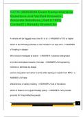 NATMI 2025&sol;2026 Exam Comprehensive  Questions and Verified Answers &vert;  Accurate Solutions &vert; Get it 100&percnt;  Correct&excl;&excl; &vert; Already Graded A&plus;