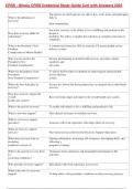 CRSS - Illinois CRSS Credential Study Guide Cert with Answers 2025&period;