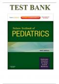 Test bank for nelson pediatrics review mcqs 19 edition