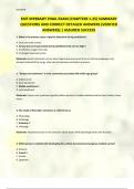 EMT MYBRADY FINAL EXAM &lpar;CHAPTERS 1-25&rpar; SUMMARY QUESTIONS AND CORRECT DETAILED ANSWERS &lpar;VERIFIED ANSWERS&rpar; &vert; ASSURED SUCCESS