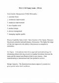 WGU C215 Study Guide - FINAL