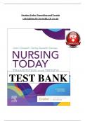 Test Bank For Nursing Today&colon; Transition and Trends 11th Edition &lpar;Zerwekh&rpar; &lpar;Ch 1 &ndash; 26&rpar; > Download as Pdf File <