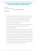 WGU D172- Assessing Student Learning Pre-Assessment Task 2 &vert;Latest Update with Complete Solution