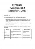 PHT2602 Assignment 2 Semester 1 2025
