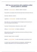 GRE Top exam questions with completely verified answers graded A&plus;&period; 2024&sol;2025