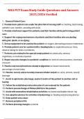 NHA PCT Exam Study Guide Questions and Answers  2025&sol;2026 Verified