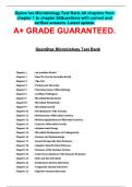 Opens tax Microbiology Test Bank All chapters from  chapter 1 to chapter 26       &period;  Questions with correct and  verified answers&period; Latest update&period;  A&plus; GRADE GUARANTEED&period; 
