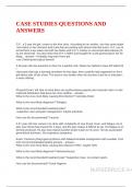 CASE STUDIES QUESTIONS AND ANSWERS