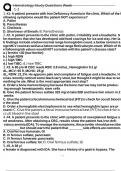 Hematology Study Questions Week 1-2