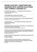 NAPSR CHAPTER 7 QUESTIONS AND ANSWERS WITH VERIFIED SOLUTIONS 100&percnt; CORRECT &lpar;GRADED A&plus;&rpar;