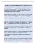 Comprehensive D115 questions with verified answers