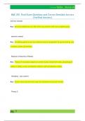 B&E 201   Exam Questions and Correct Detailed Answers &lpar;Verified Answers&rpar;