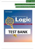  TEST BANK for A Concise Introduction to Logic 14th Edition by Hurley All Chapter 1-14 Covered