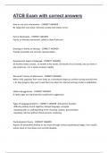 ATCB Exam with correct answers 2025