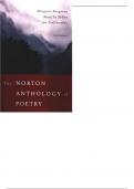 NORTON ANTHOLOGY OF POETRY