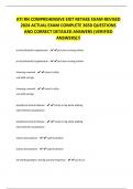ATI RN COMPREHENSIVE EXIT RETAKE EXAM REVISED 2024 ACTUAL EXAM COMPLETE 3650 QUESTIONS AND CORRECT DETAILED ANSWERS &lpar;VERIFIED ANSWERS&rpar;&excl;&excl;