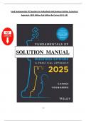 solution manual for FundFundamentals of Taxation for Individuals and Business Entities A Practical Approach&comma; 2025 Edition 2nd Edition by carnes Chapter 1-18