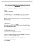 CPFO ACCOUNTING EXAM UPDATED QUESTIONS AND ANSWER1