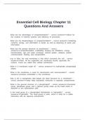 Essential Cell Biology Chapter 11 Questions And Answers