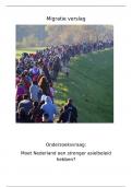 Maatschappijleer migratie verslag Havo 5