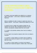 CSLB CONTRACTOR-S LAW & BUSINESS EXAM WITH VERIFIED ANSWERS 