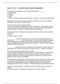  NSC 170 C 1 QUESTIONS AND ANSWERS