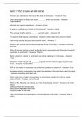 NSC 170C EXAM -3 REVIEW