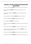 WGU D481 - SECTION 2 OA PREP UPDATED QUESTIONS AND ANSWERS
