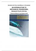 Solutions Manual for An Introduction to Mechanical Engineering&comma; Enhanced Edition&comma; 4th Edition by Jonathan Wickert&comma; Kemper Lewis &semi; ISBN13&colon; 9780357382295&period;&period;&period;&period;&lpar;Full Chapters included Chapter 1 to 8&rpar;