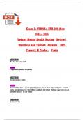 Exam 3&colon; NUR208 &sol; NUR 208 &lpar;Latest Update 2024 &sol; 2025&rpar; Mental Health Nursing &vert; Questions and Verified Answers &vert; 100&percnt; Correct - Fortis